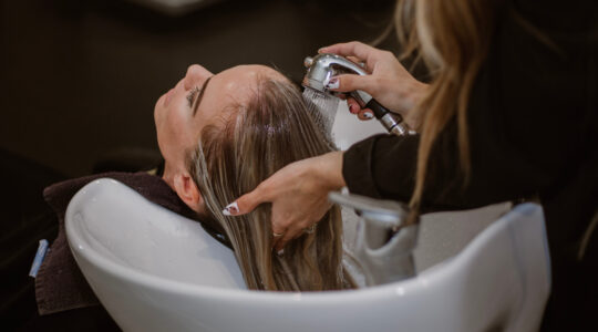 bac de lavage pour cheveux